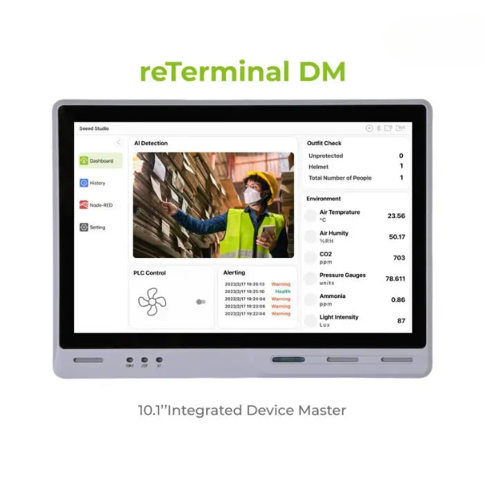 Seeed Studio reTerminal DM 10.1-inch Industrial Camera HMI CM4108032-6